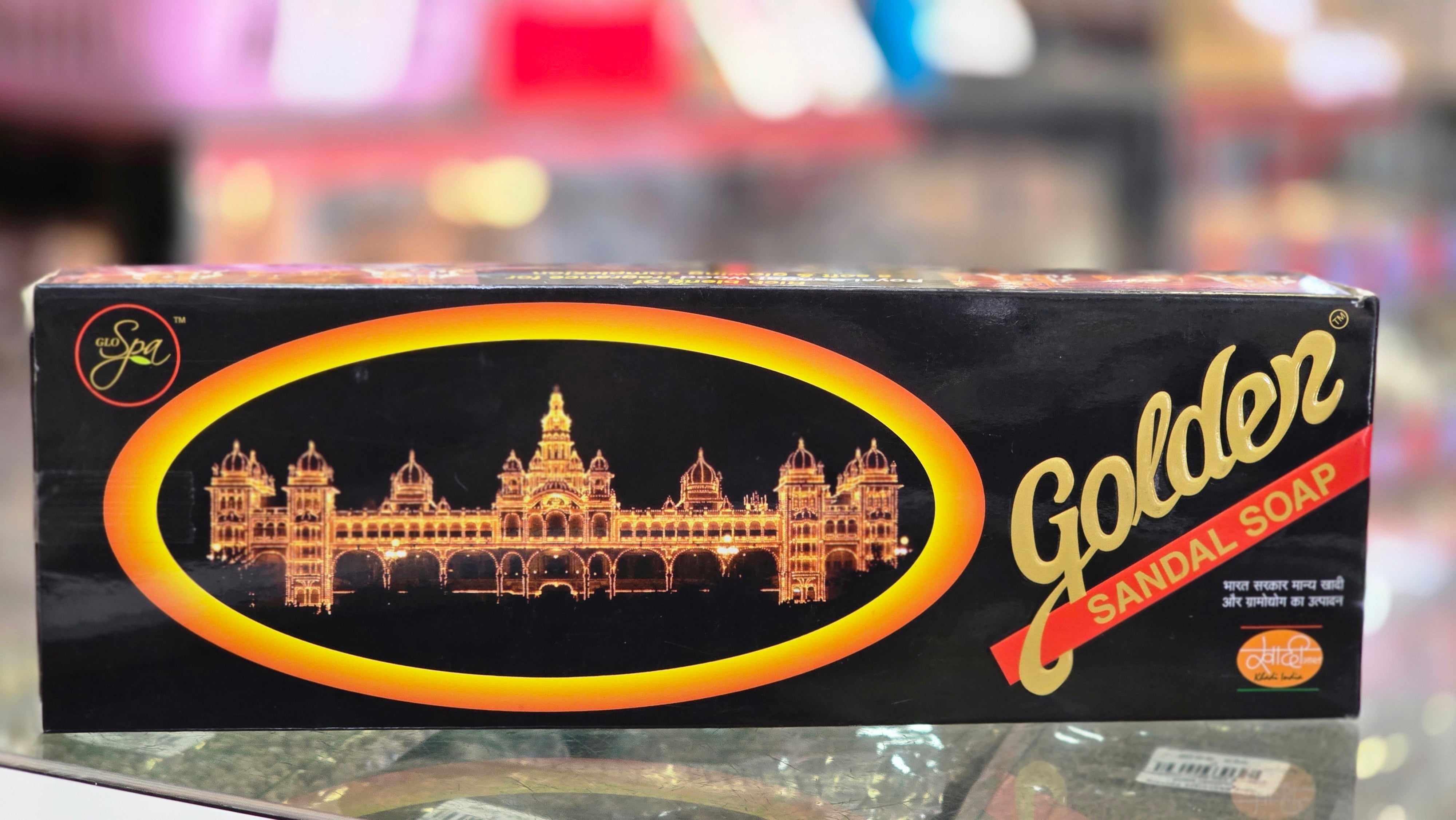 Golden Sandal soap
