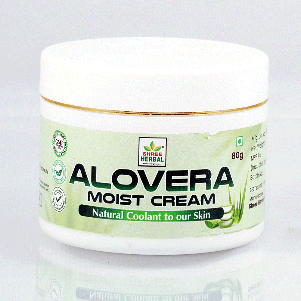 Aloe vera Moisturiser Cream (Natural coolant To our Skin)